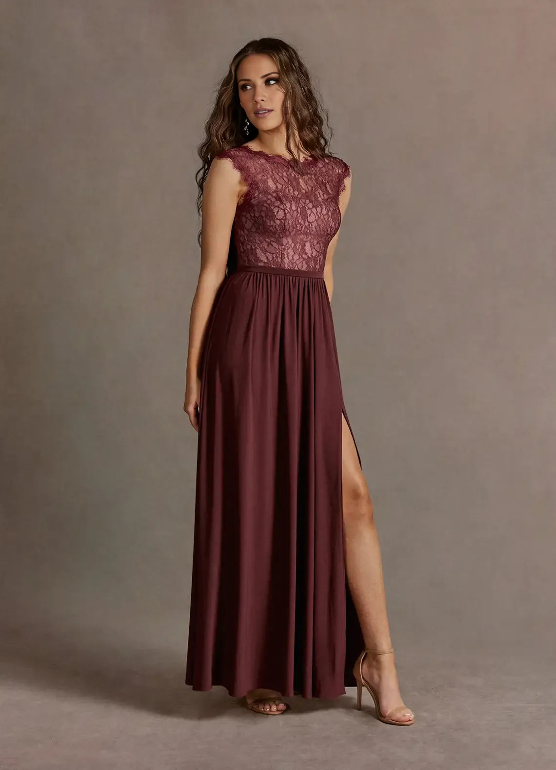 Timeless Special Occasion Sophisticated Graceful Elegant Black Lace A-Line Sleeveless Prom Dress