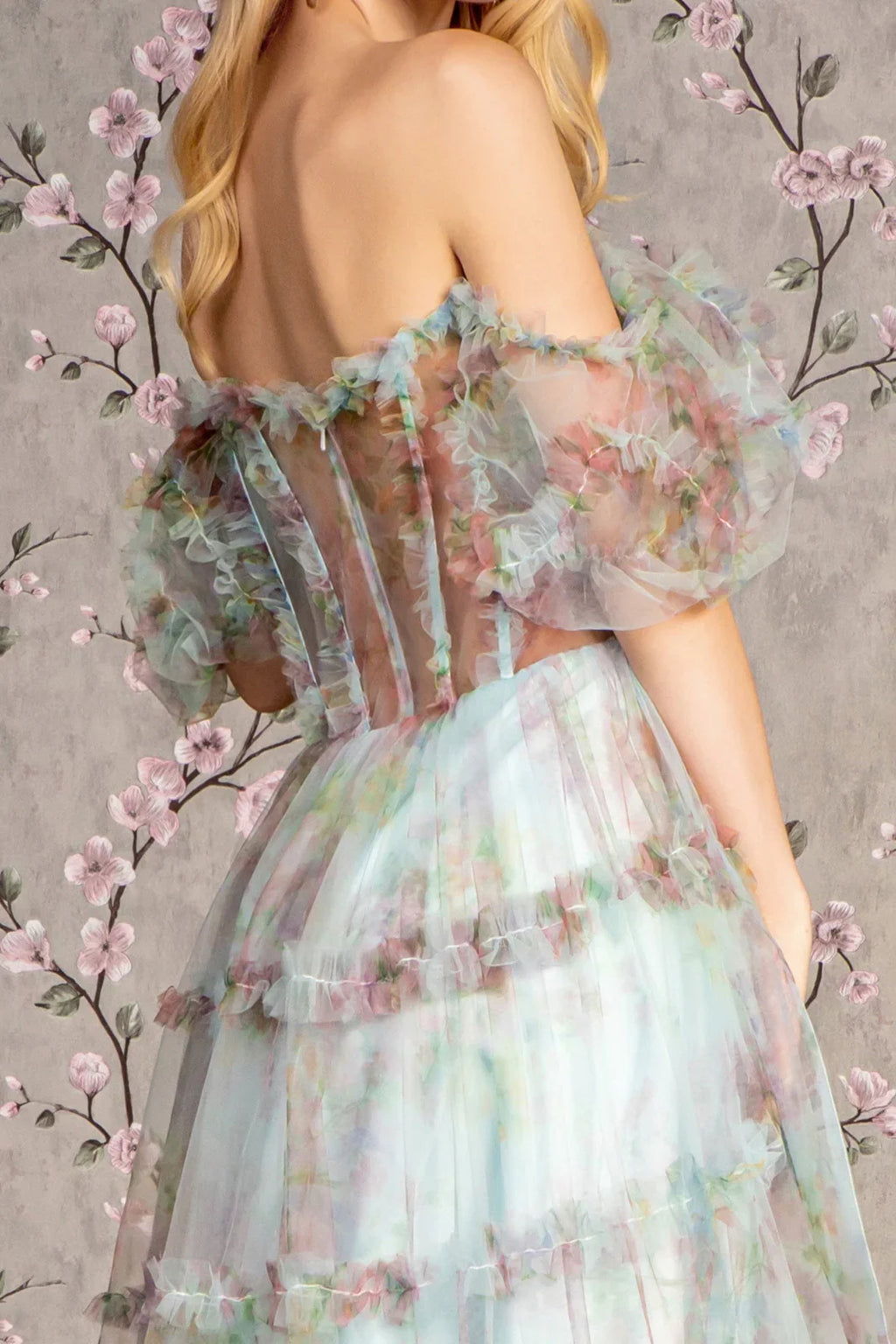 Graceful Stylish Refined Beautiful Timeless Chic Elegant Tulle A-Line Backless Prom Dress