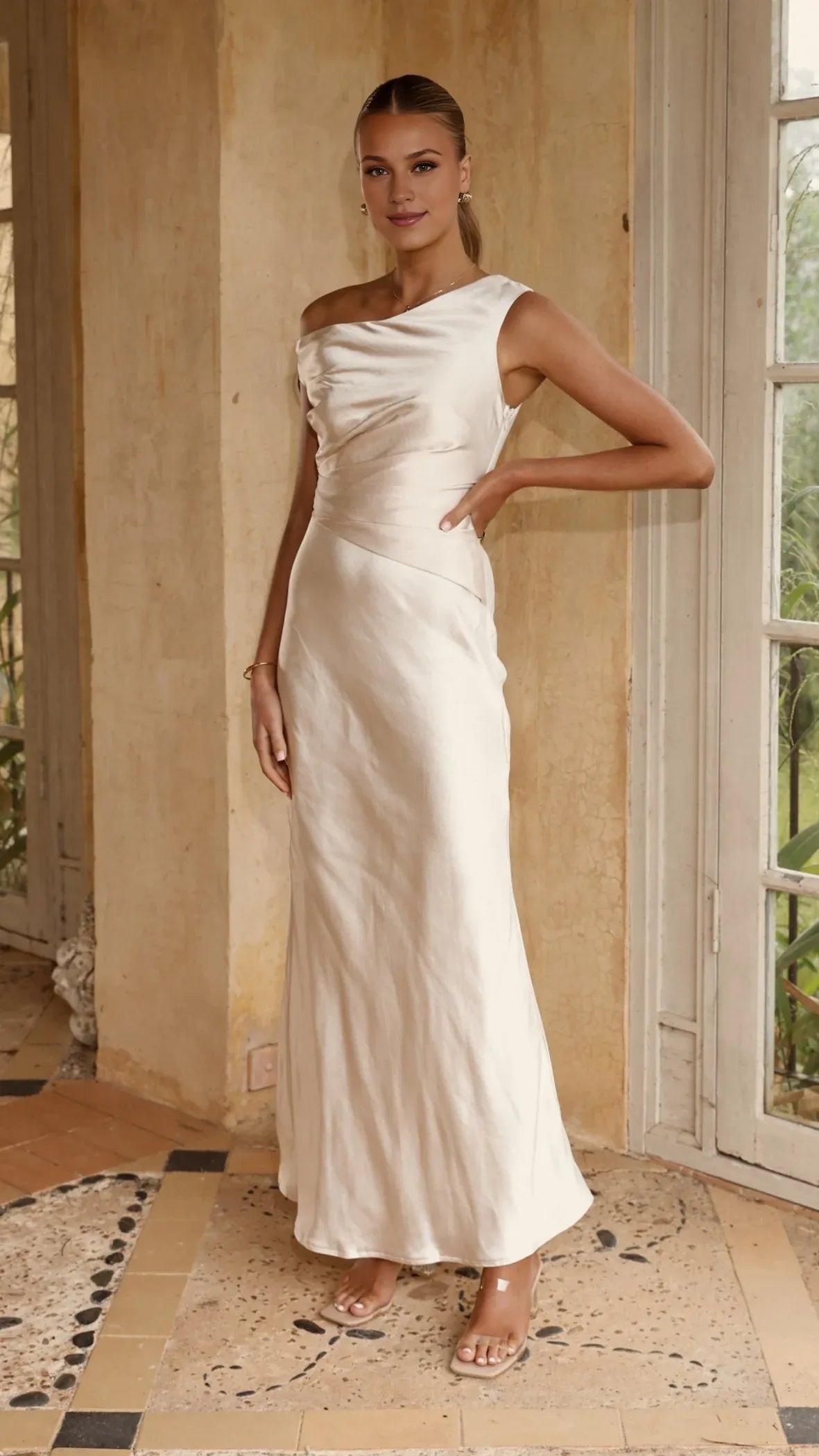Stylish Refined Beautiful Timeless Special Occasion Elegant Yellow Mermaid Sleeveless Prom Dress