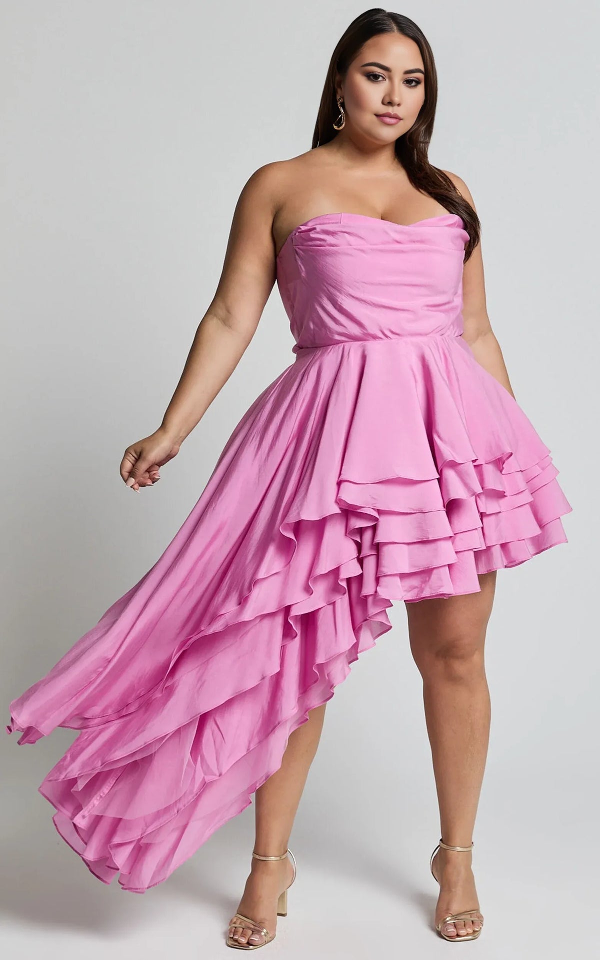 Sophisticated Graceful Stylish Refined Elegant Red A-Line Strapless Sleeveless Mini Homecoming Dress