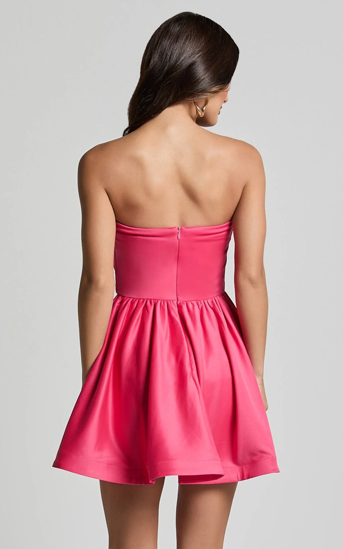 Special Occasion Sophisticated Graceful Elegant Pink A-Line Sweetheart Sleeveless Mini Homecoming Dress