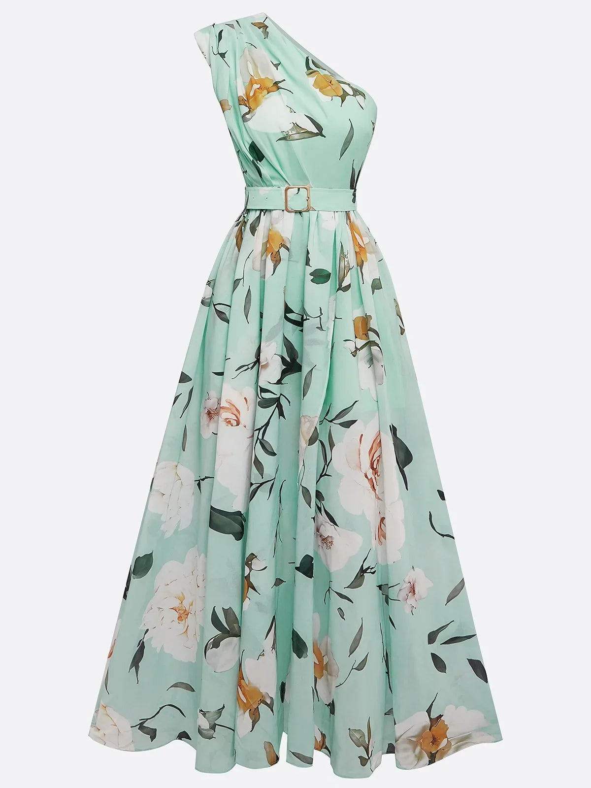 Beautiful Timeless Special Occasion Sophisticated Graceful Elegant Green Chiffon A-Line Formal Dress