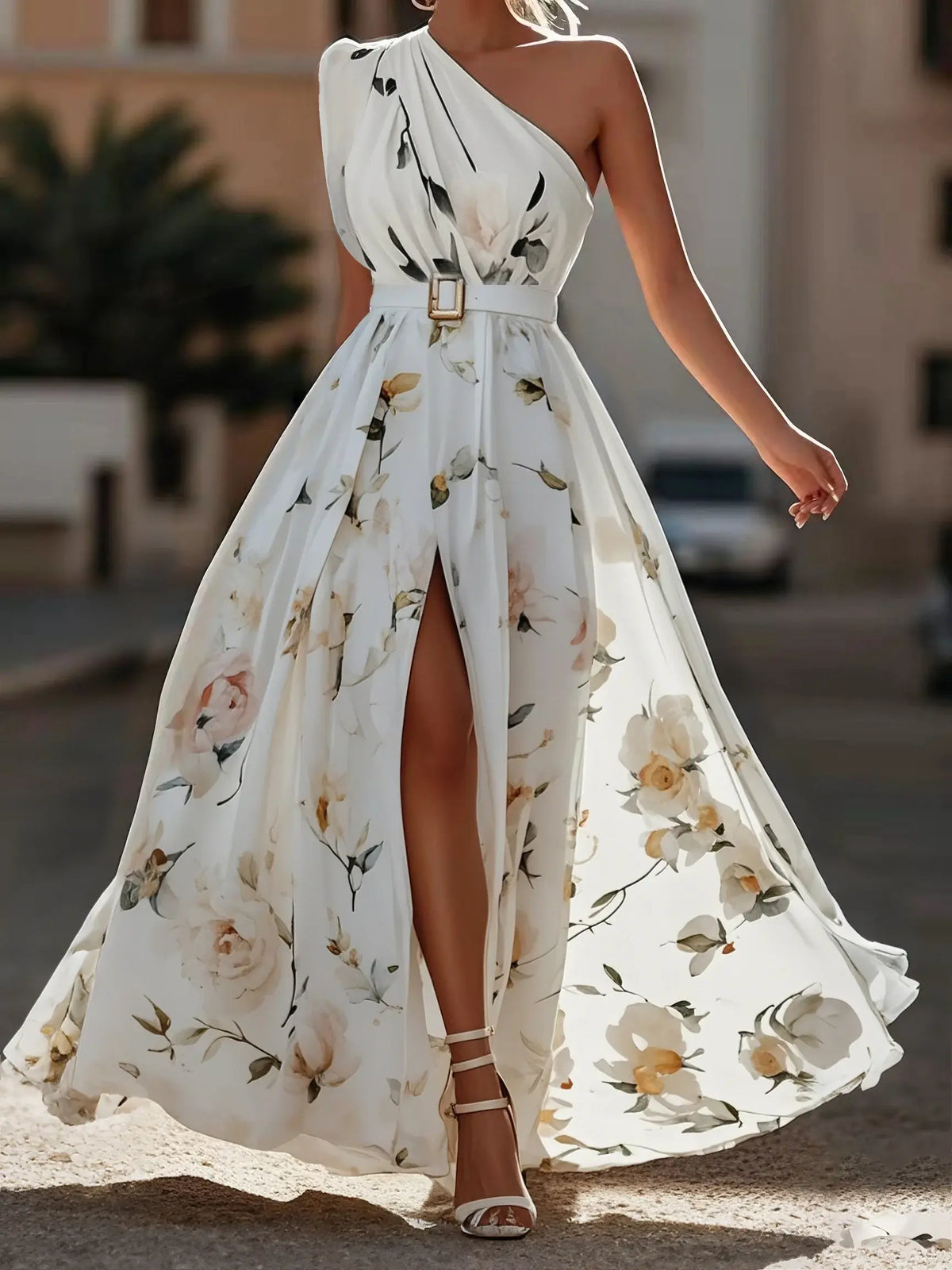 Beautiful Timeless Special Occasion Sophisticated Graceful Elegant Green Chiffon A-Line Formal Dress