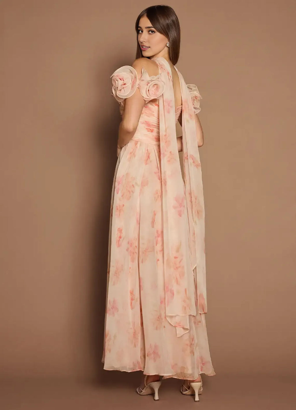 Timeless Special Occasion Sophisticated Graceful Stylish Refined Elegant A-Line Off-The-Shoulder Prom Dress