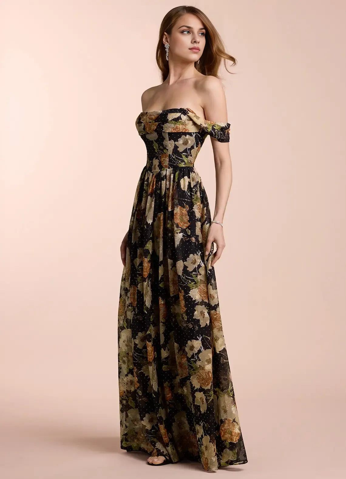 Special Occasion Sophisticated Graceful Stylish Refined Beautiful Elegant Lace Sleeveless Prom Dress