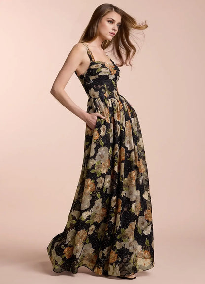 Special Occasion Sophisticated Graceful Stylish Refined Beautiful Elegant Lace Sleeveless Prom Dress