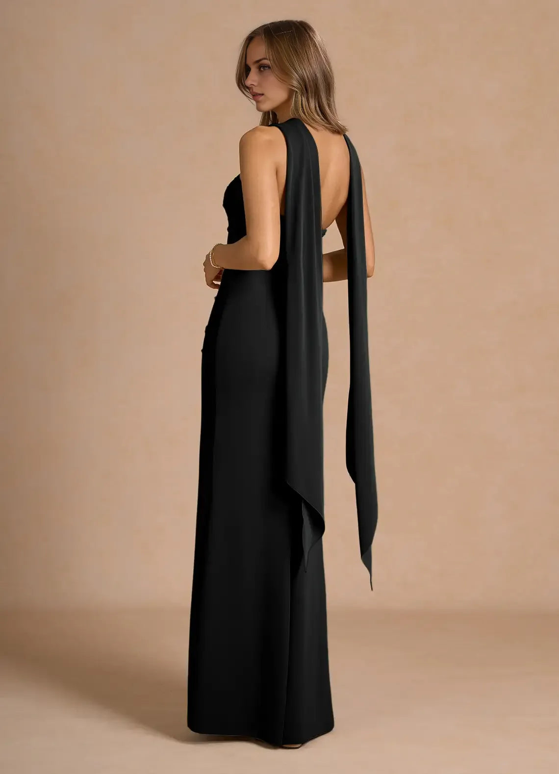 Special Occasion Sophisticated Graceful Stylish Refined Beautiful Timeless Elegant Sleeveless Prom Dress