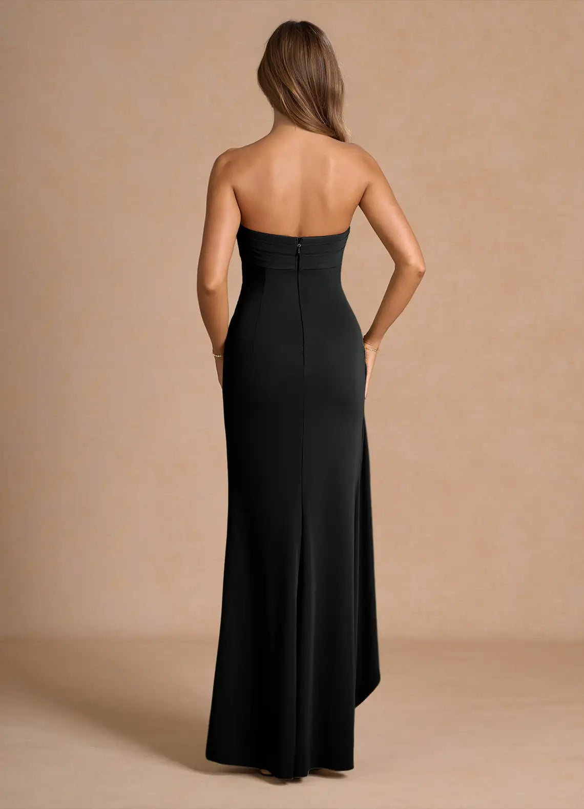 Special Occasion Sophisticated Graceful Stylish Refined Beautiful Timeless Elegant Sleeveless Prom Dress