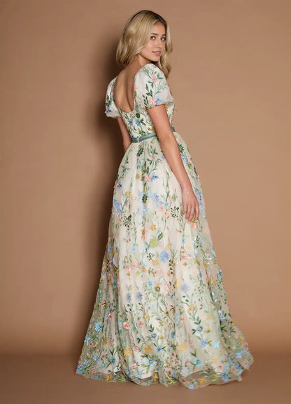 Special Occasion Sophisticated Graceful Stylish Refined Elegant A-Line Short Sleeve Short Prom Dress