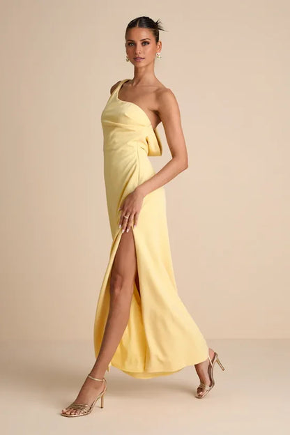 Refined Beautiful Timeless Special Occasion Sophisticated Graceful Elegant Cowl Sleeveless Prom Dress