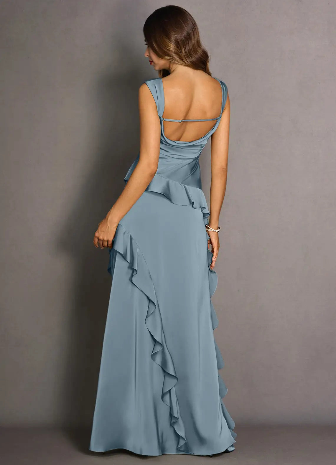 Stylish Refined Beautiful Timeless Special Occasion Sophisticated Elegant Mermaid Sleeveless Prom Dress