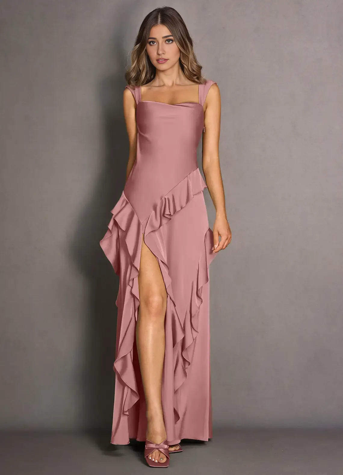 Stylish Refined Beautiful Timeless Special Occasion Sophisticated Elegant Mermaid Sleeveless Prom Dress