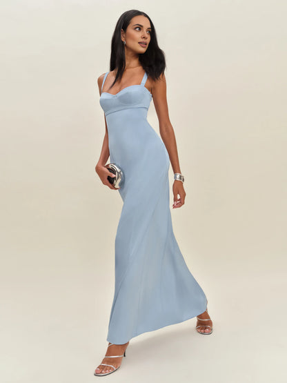 Refined Beautiful Timeless Special Occasion Sophisticated Elegant Lace Mermaid Sleeveless Prom Dress