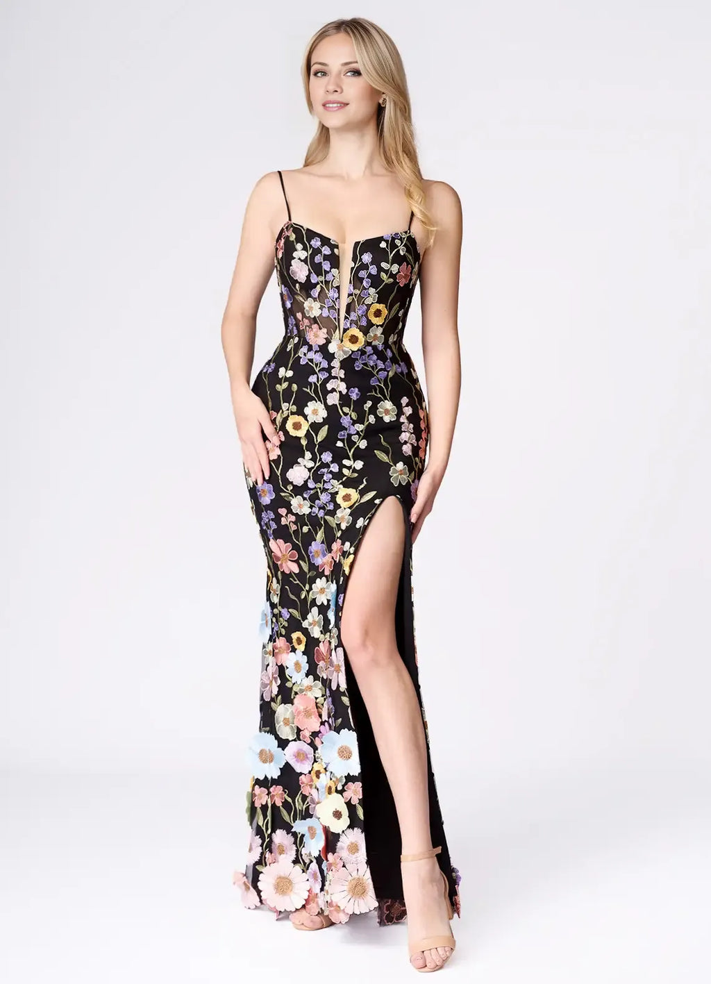 Refined Beautiful Timeless Special Occasion Sophisticated Elegant Black Mermaid Sleeveless Prom Dress