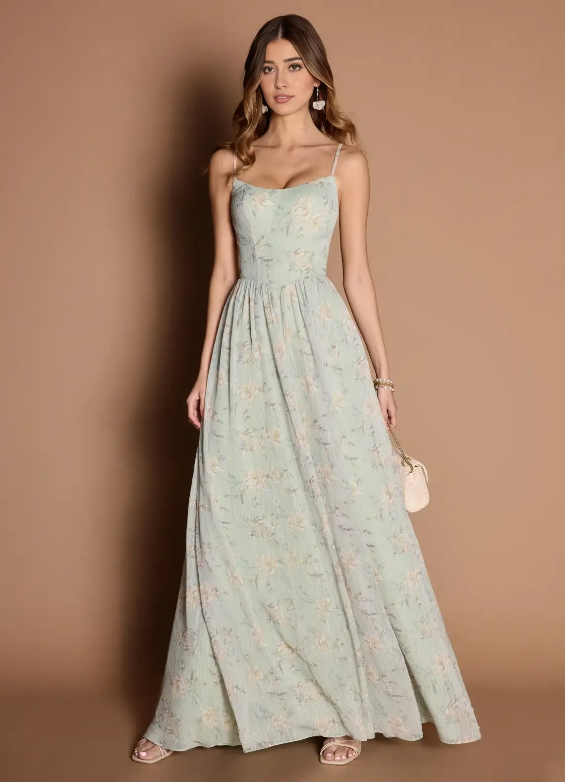 Graceful Stylish Refined Beautiful Timeless Special Occasion Elegant A-Line Sleeveless Prom Dress