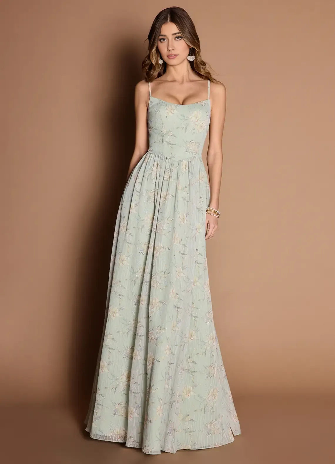 Graceful Stylish Refined Beautiful Timeless Special Occasion Elegant A-Line Sleeveless Prom Dress