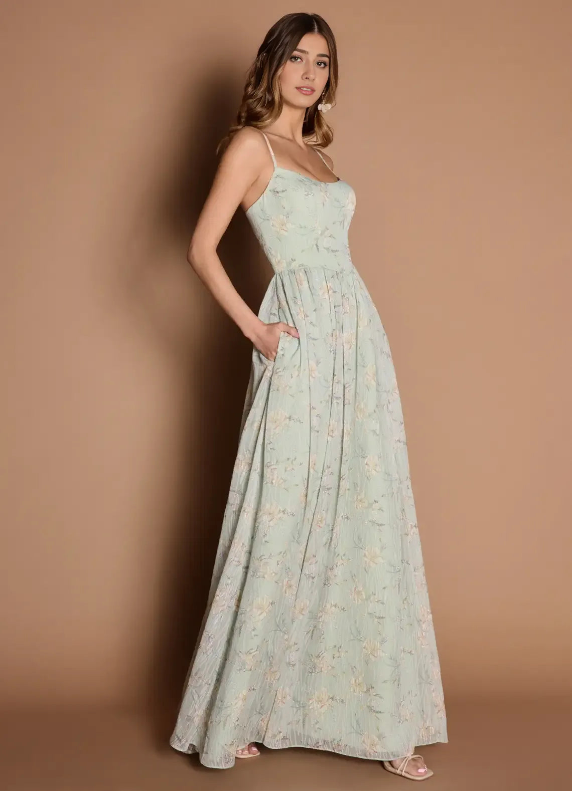 Graceful Stylish Refined Beautiful Timeless Special Occasion Elegant A-Line Sleeveless Prom Dress