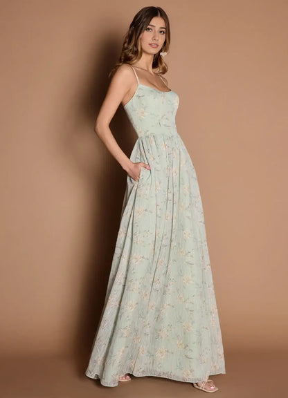 Graceful Stylish Refined Beautiful Timeless Special Occasion Elegant A-Line Sleeveless Prom Dress