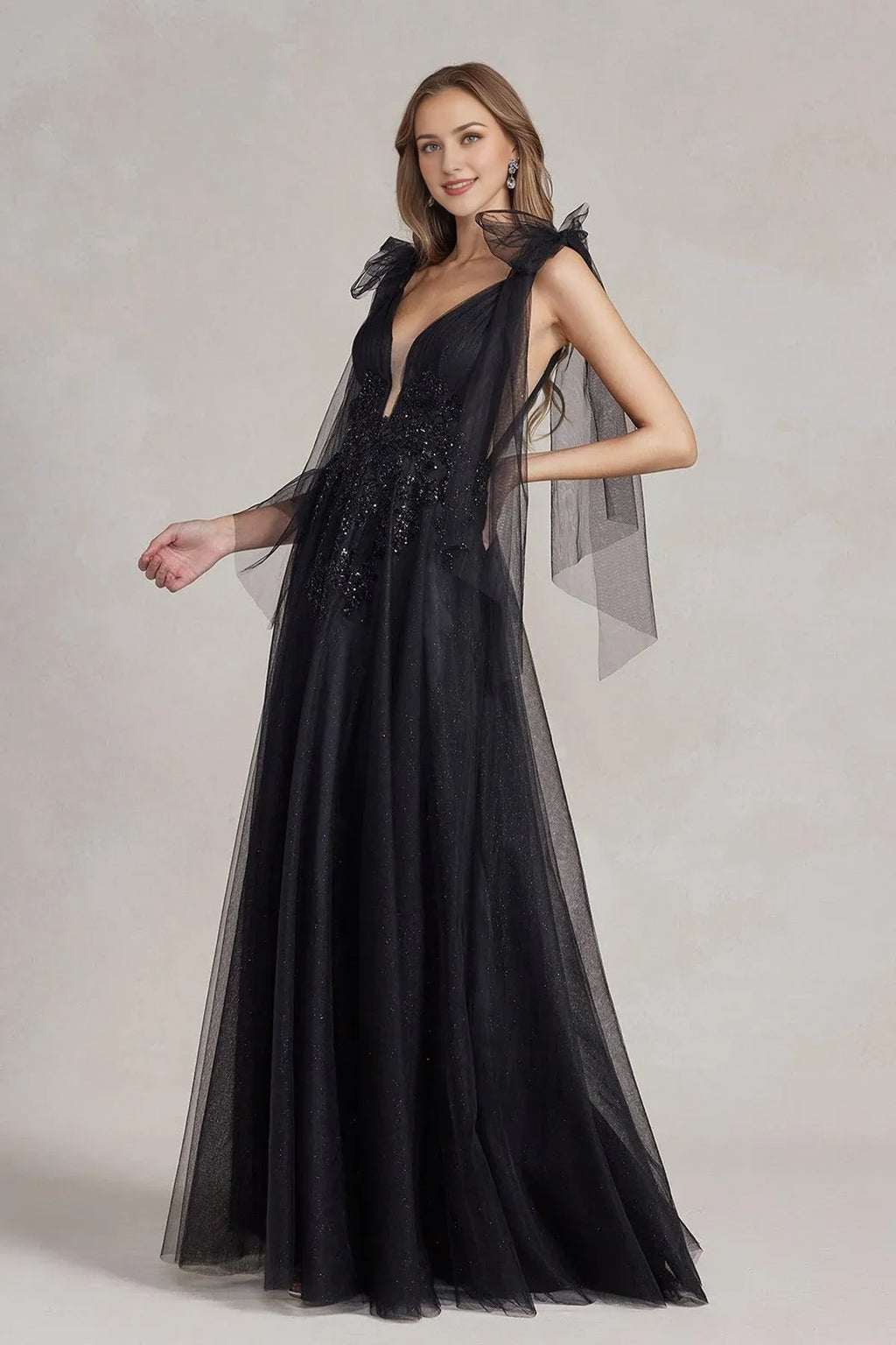Special Occasion Sophisticated Graceful Stylish Refined Beautiful Timeless Elegant A-Line Sleeveless Prom Dress