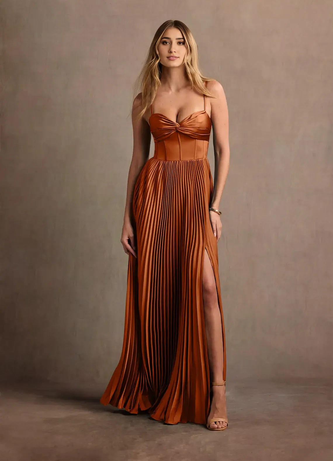 Special Occasion Sophisticated Graceful Stylish Refined Elegant A-Line Sweetheart Spaghetti Strap Prom Dress