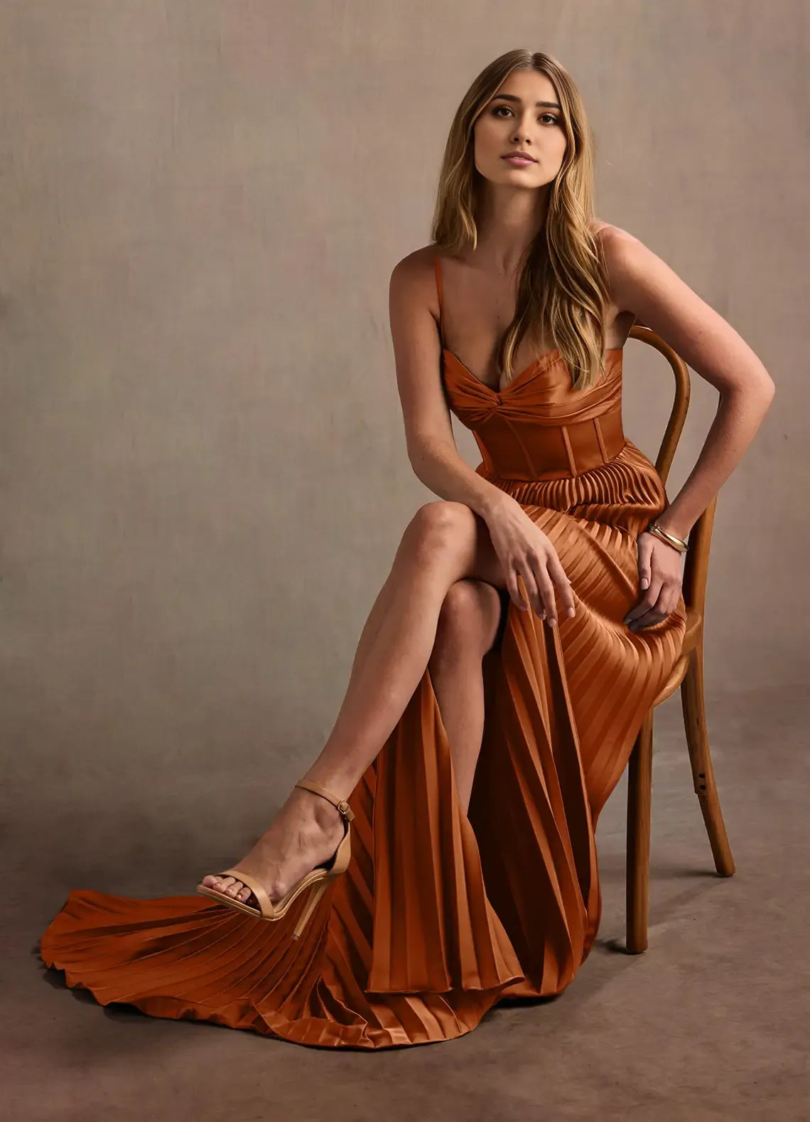 Special Occasion Sophisticated Graceful Stylish Refined Elegant A-Line Sweetheart Spaghetti Strap Prom Dress