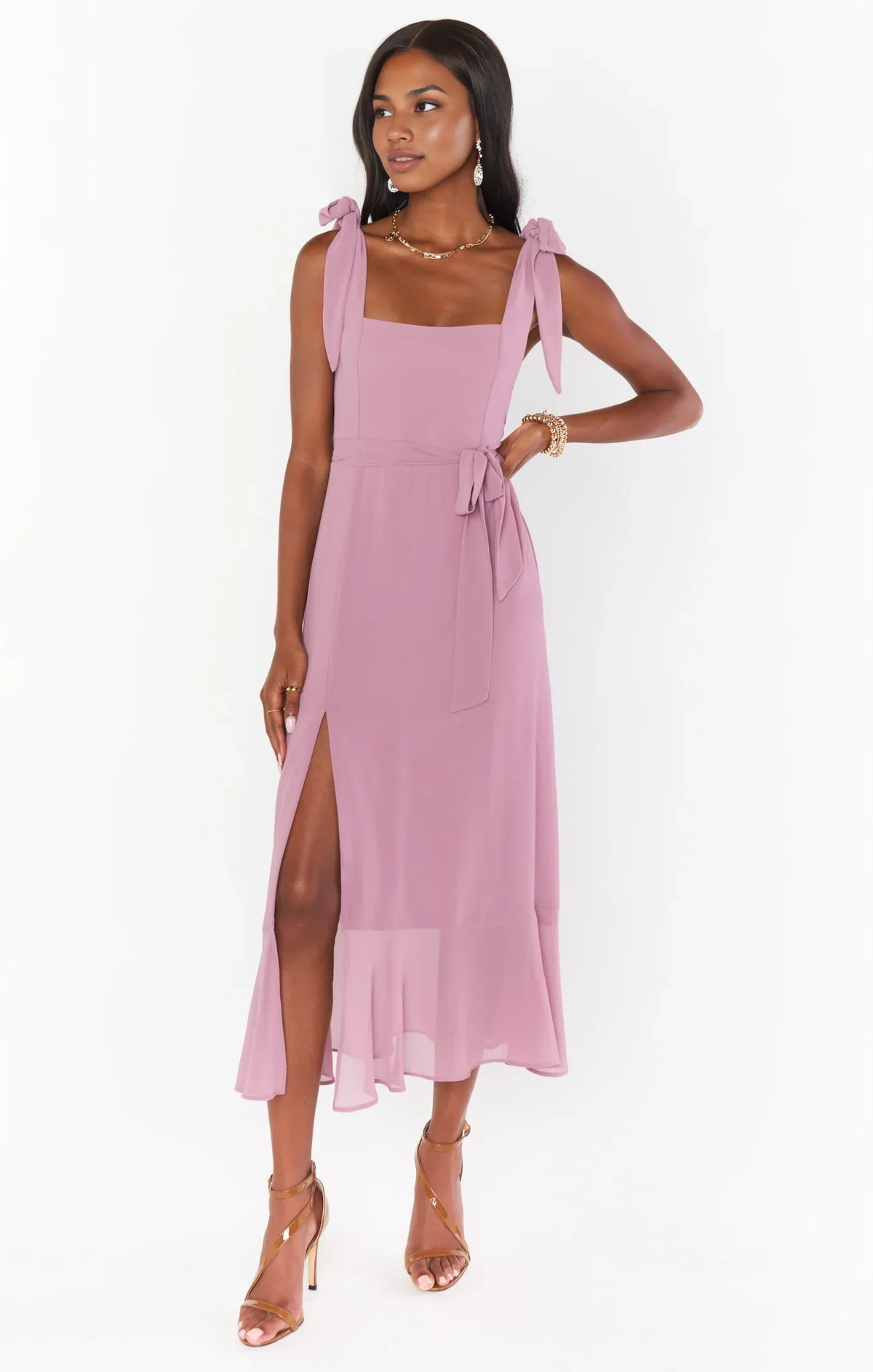 Special Occasion Sophisticated Graceful Stylish Refined Beautiful Elegant Square Neck Sleeveless Prom Dress