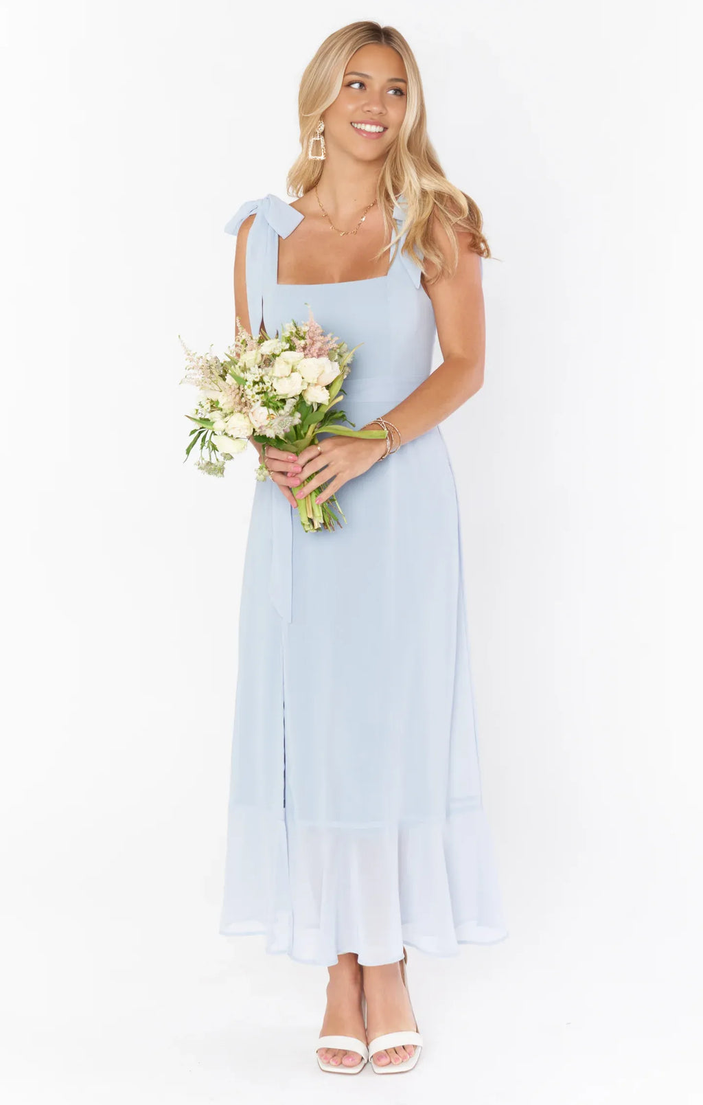 Special Occasion Sophisticated Graceful Stylish Refined Beautiful Elegant Square Neck Sleeveless Prom Dress