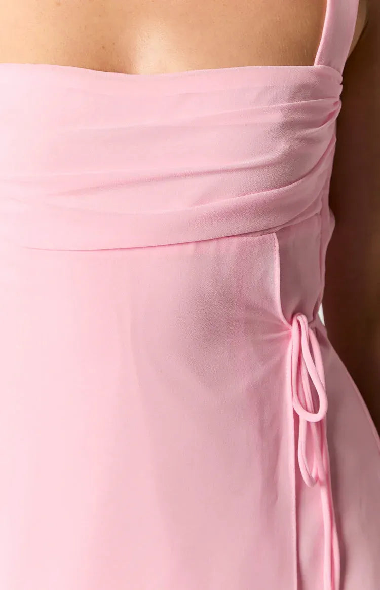 Special Occasion Sophisticated Graceful Stylish Refined Beautiful Timeless Elegant Chiffon Sleeveless Homecoming Dress