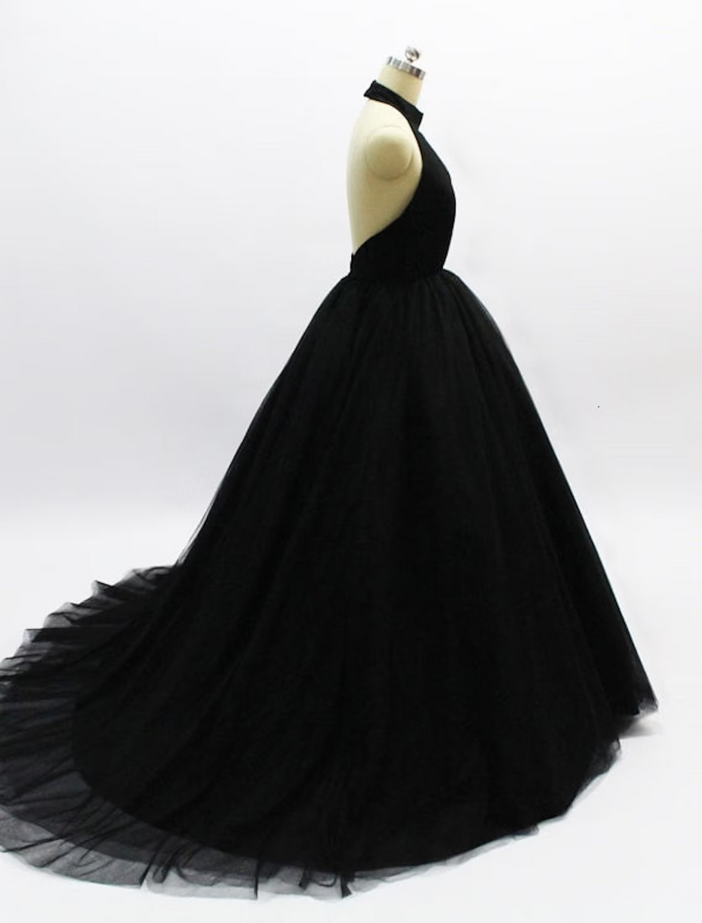 Ball Gown Prom Dresses Open Back Dress Wedding Party Sleeveless Backless with Pleats
