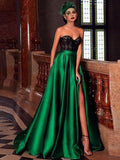 Evening Gown Vintage Dress Sleeveless Pocket