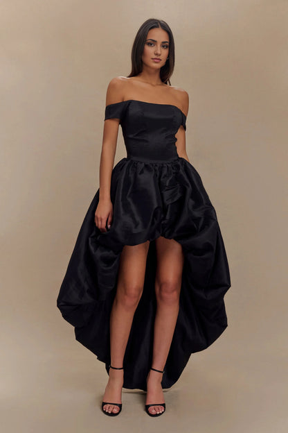 Special Occasion Sophisticated Graceful Stylish Refined Elegant Satin A-Line Strapless Prom Dress