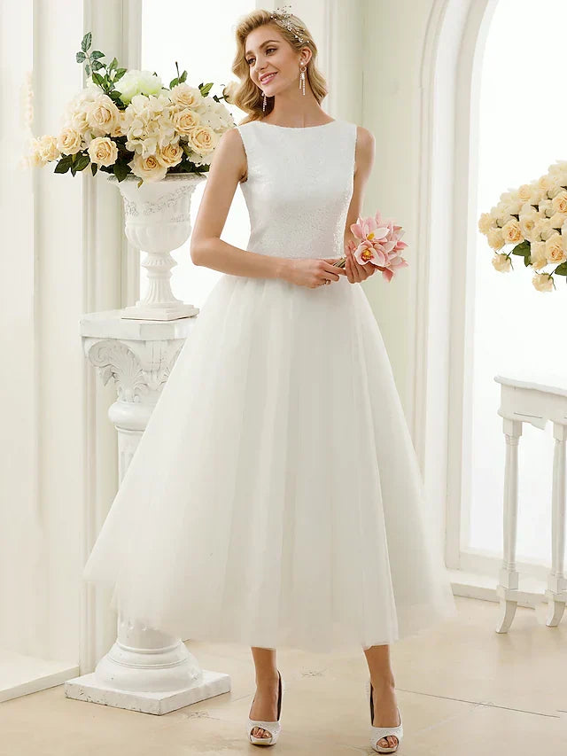 White Open Back Little Dresses Dresses A-Line