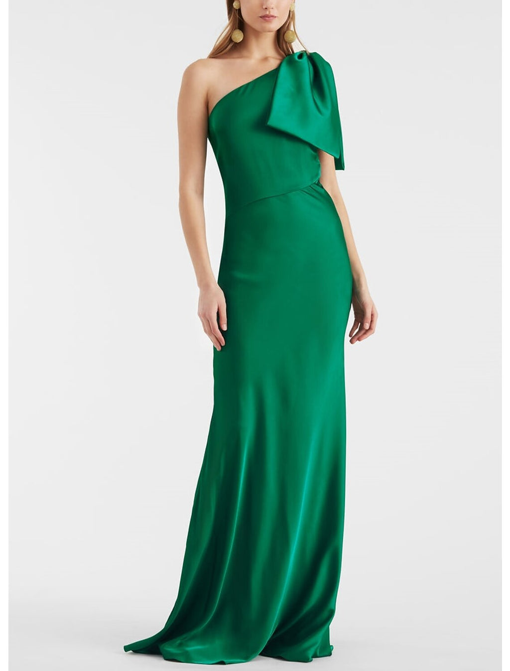 Sheath / Column Evening Gown Elegant Dress Formal Floor Length Sleeveless One Shoulder with Butterfly Shouder Flower
