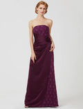 Mother of the Bride Dress Elegant Floor Length Sleeveless with Flower