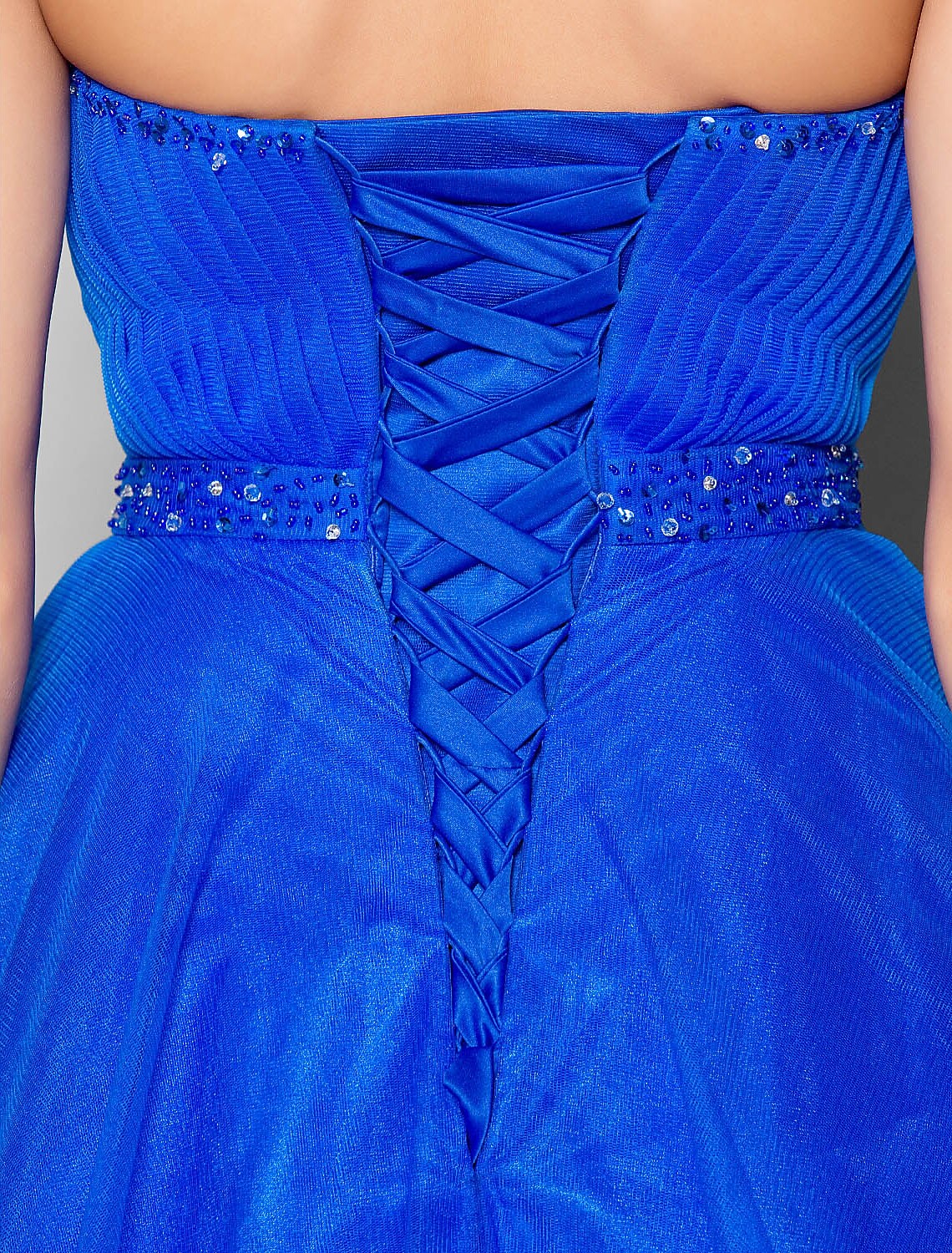 Up Dress Formal Evening Floor Length Sleeveless Beading