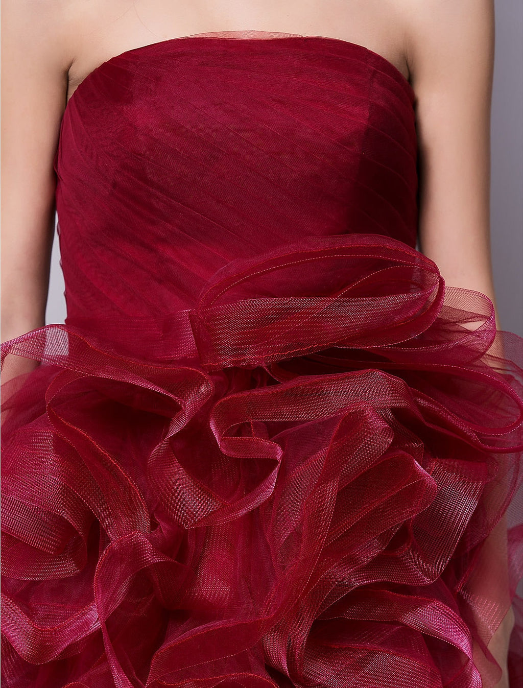 Ball Gown Hot Homecoming Cocktail Party Valentine's Day Dress Strapless Sleeveless Short / Mini with Ruched