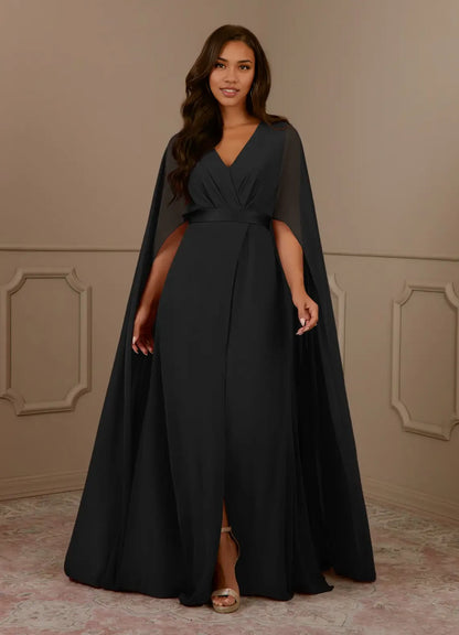Elegant Red Chiffon A-Line V-Neck Pleated Mini Mother of the Bride Dress