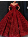 Ball Gown Evening Gown Luxurious Dress Engagement Formal Evening Floor Length Short Sleeve V Neck with Pleats