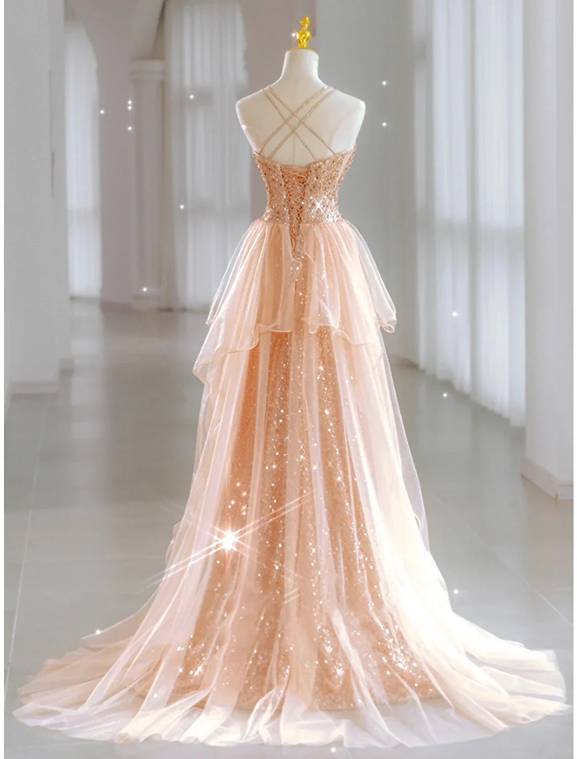 Sparkle & Shine Dress Sweet 16 Floor Length Sleeveless Sweetheart