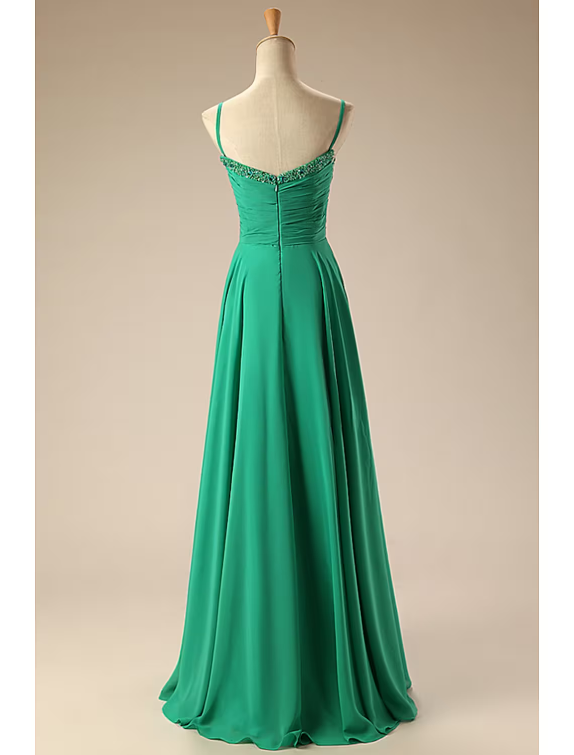 Formal Floor Length Sleeveless Sweetheart Backless with Pleats Ruched Beading