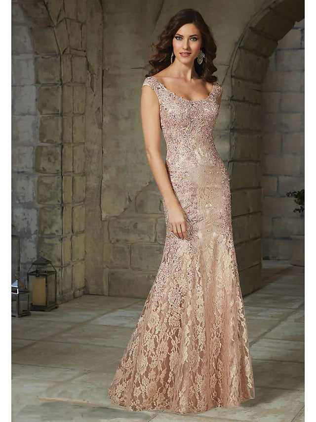 Floral Wedding Guest Formal Evening Dress Scoop Neck Sleeveless Floor Length