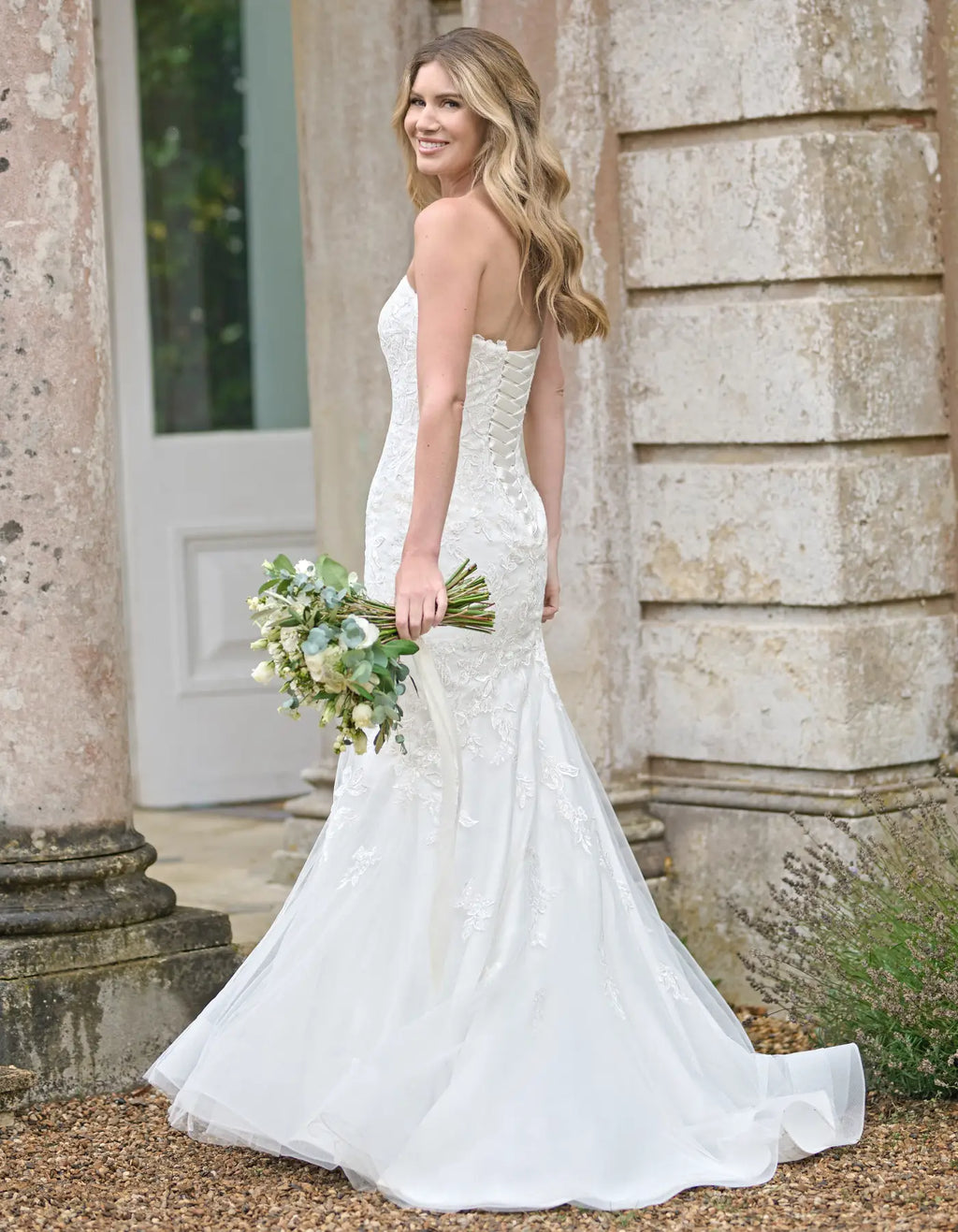 a mermaid wedding dress
