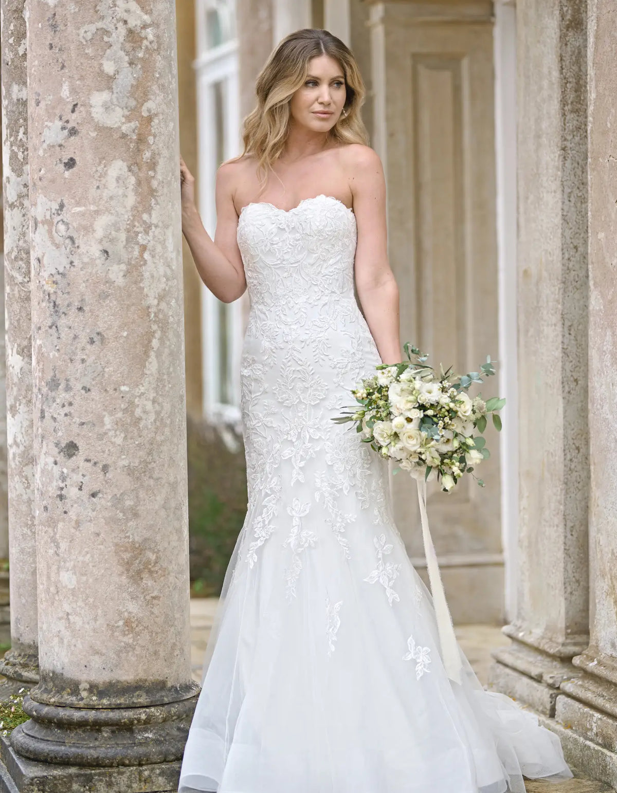 a mermaid wedding dress