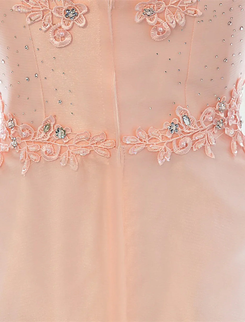 Sheath / Column Dress Wedding Guest Floor Length Sleeveless Illusion Neck with Crystals Appliques