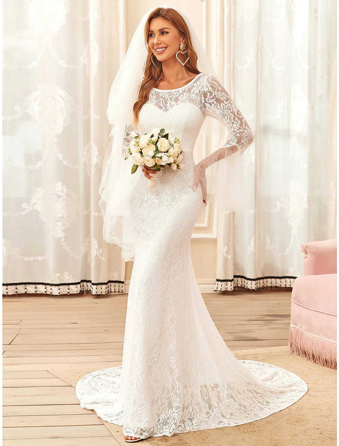 Beach Wedding Dresses Long Sleeve