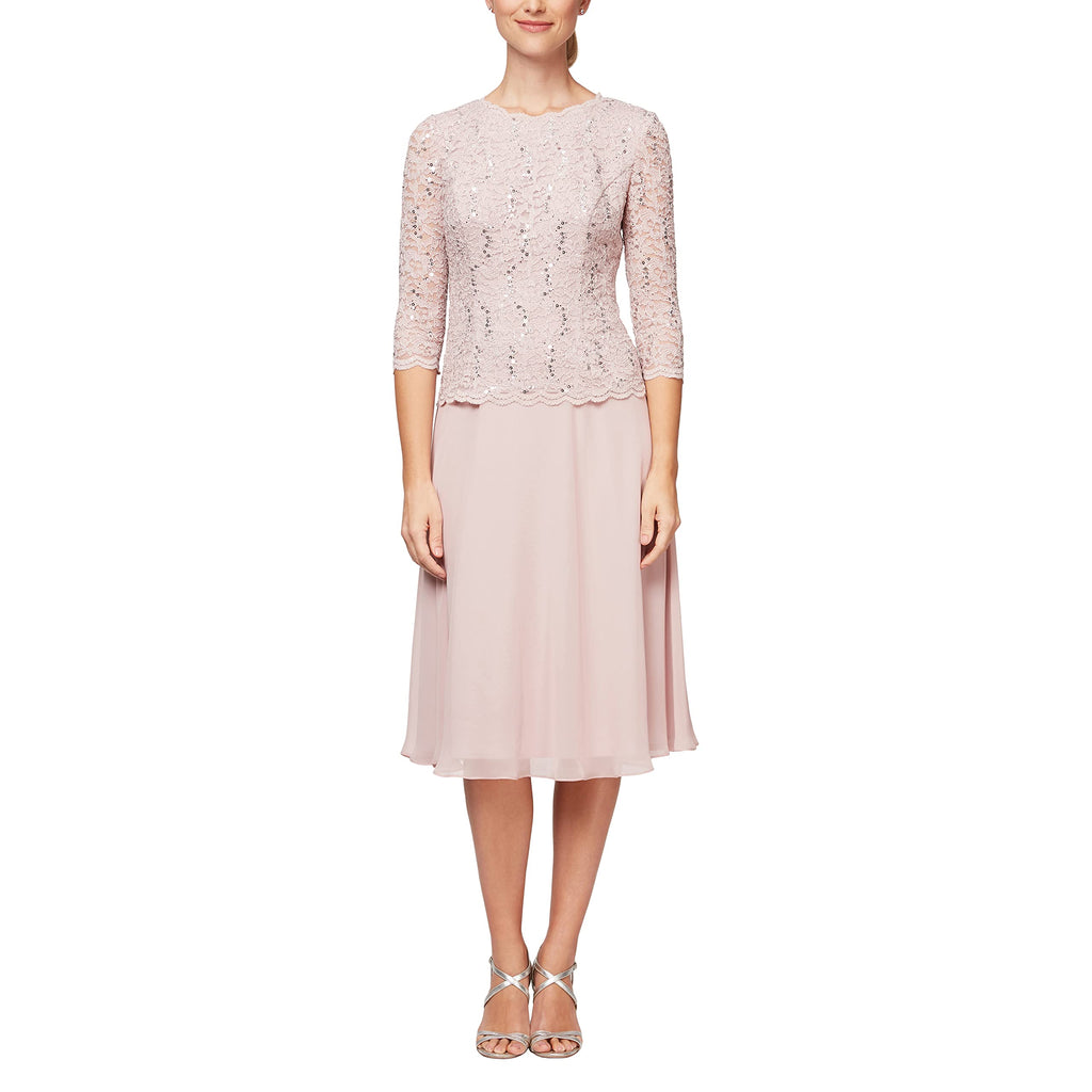 Mother of the Bride or Groom Dresses Tea Length Formal Dress Wedding Guests Dresses