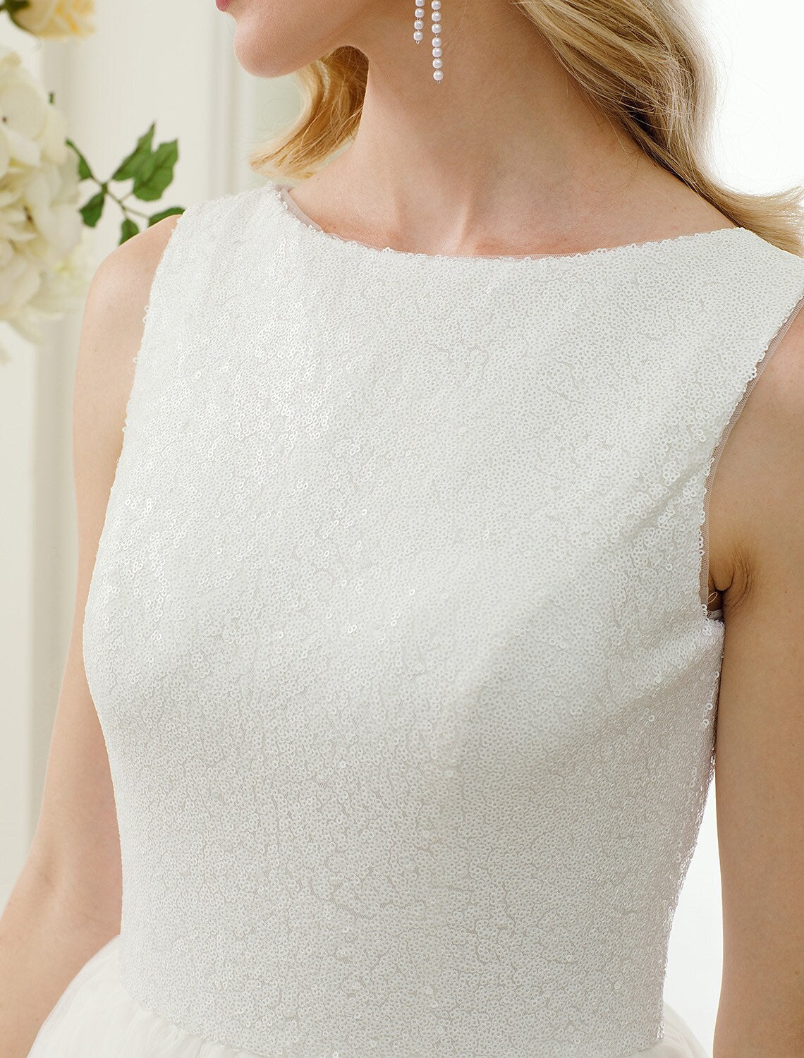 White Open Back Little Dresses Dresses A-Line