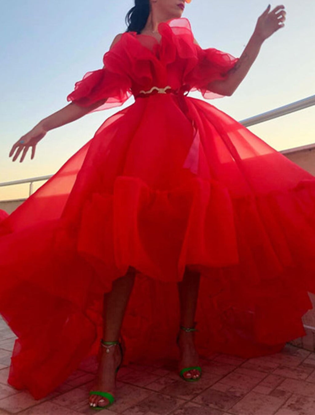 Evening Gown Celebrity Style Dress Wedding Prom Asymmetrical Sleeveless Off Shoulder with Ruched