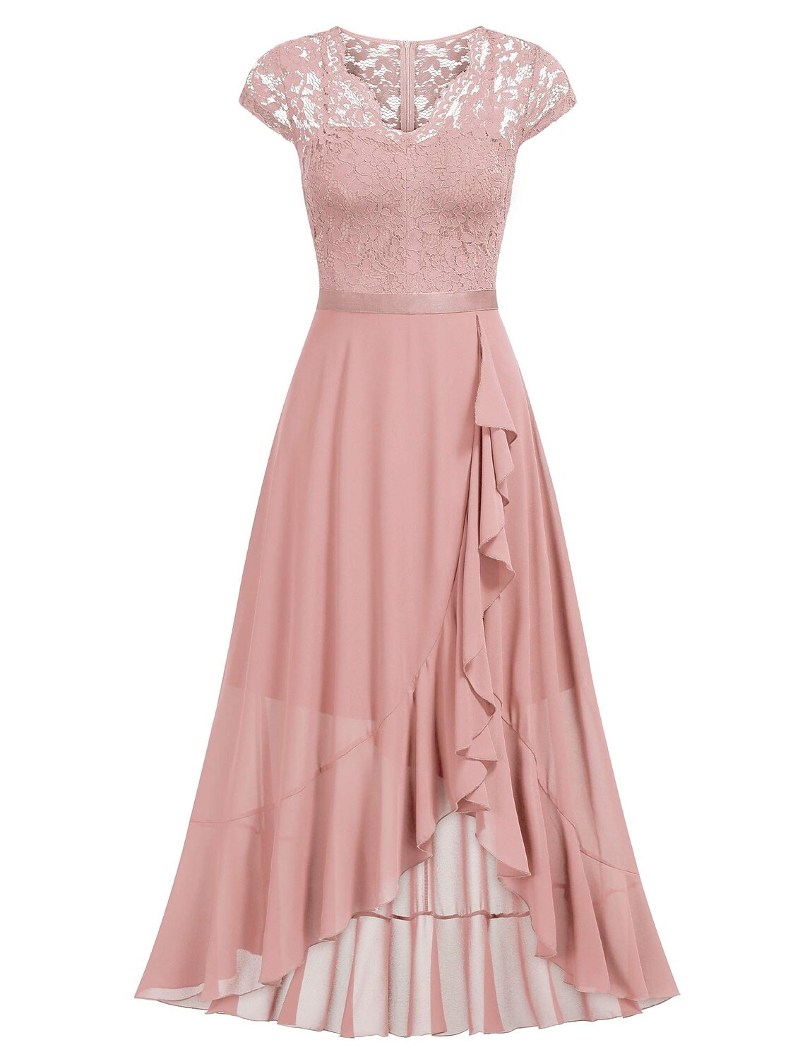 Black Cocktail Dresses Little Dress Dress Wedding Guest Cocktail Party Asymmetrical Short Sleeve One Shoulder with Pleats