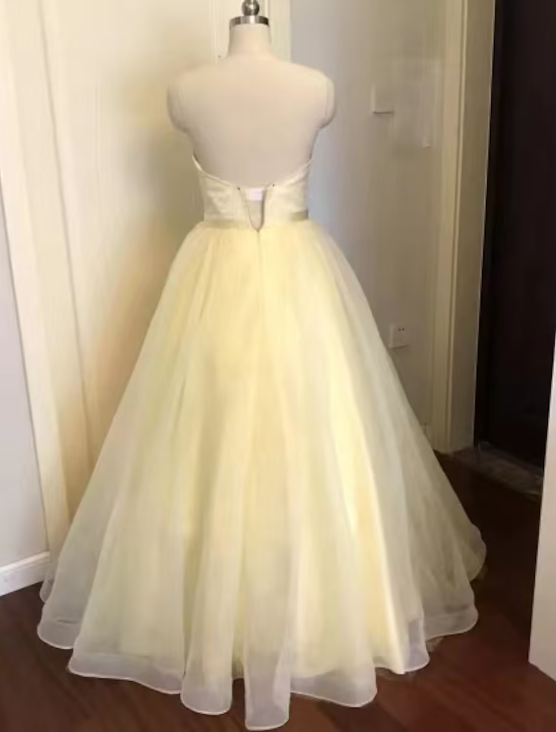 Evening Gown Sparkle Shine Dress Wedding Guest Floor Length Sleeveless V Neck Backless with Slit